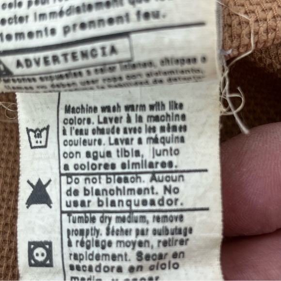 Carhartt Men’s J131 Thermal Lined Full Zip Duck Active Jacket Size XL - Picture 9 of 14